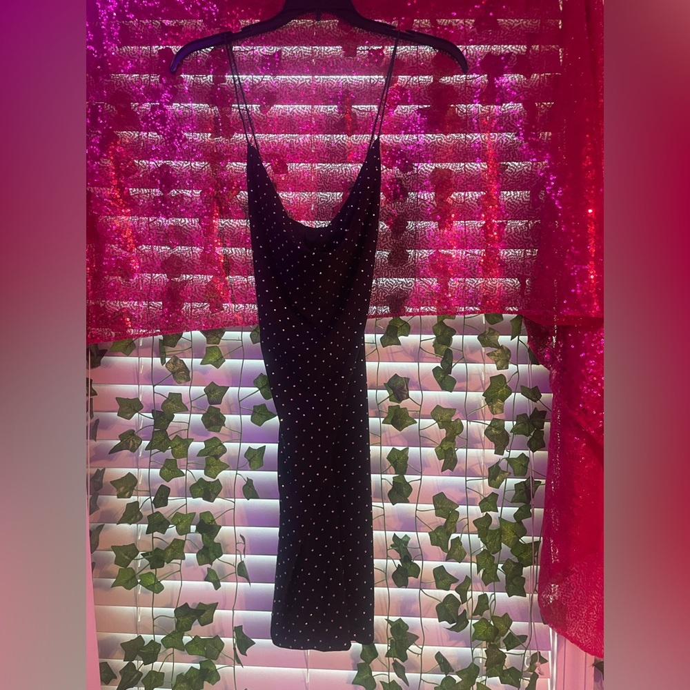 diamond black Windsor dress